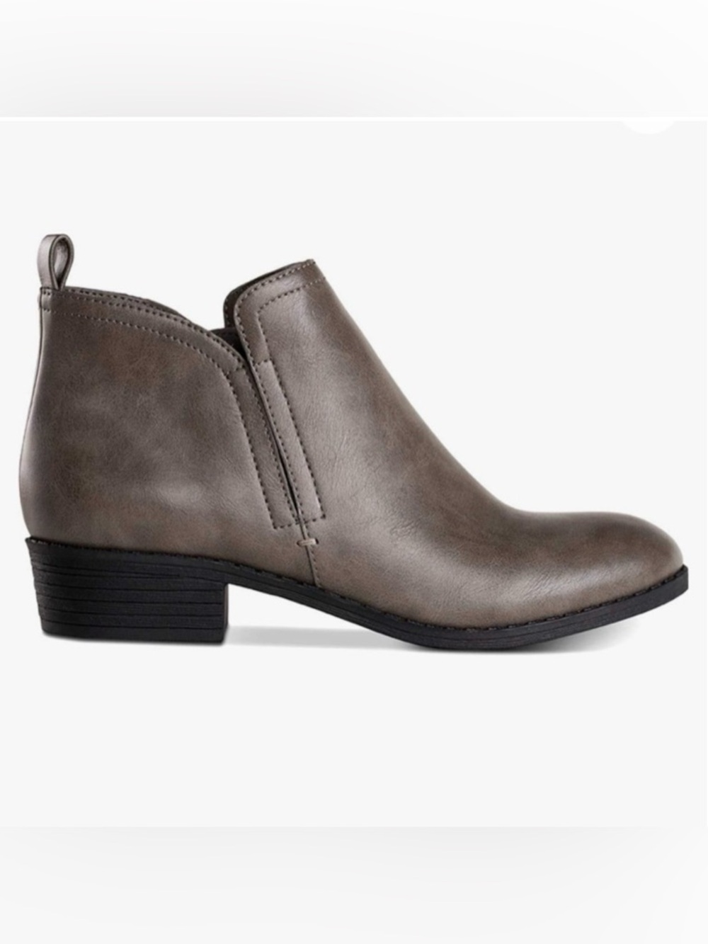 American Rag Grey Slip-On Ankle Booties